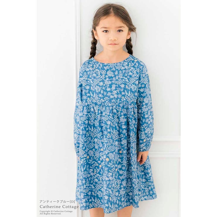 キッズ ナチュラルワンピース 長袖 品番 Catk Catherine Cottage キャサリンコテージ のキッズ ファッション通販 Shoplist ショップリスト