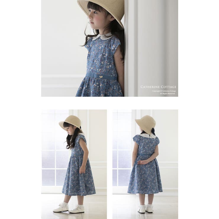 キッズ コットンワンピース 上品愛され小花柄ワンピース 品番 Catk Catherine Cottage キャサリンコテージ のキッズファッション通販 Shoplist ショップリスト