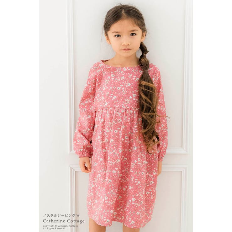 キッズ ナチュラルワンピース 長袖 品番 Catk Catherine Cottage キャサリンコテージ のキッズファッション通販 Shoplist ショップリスト
