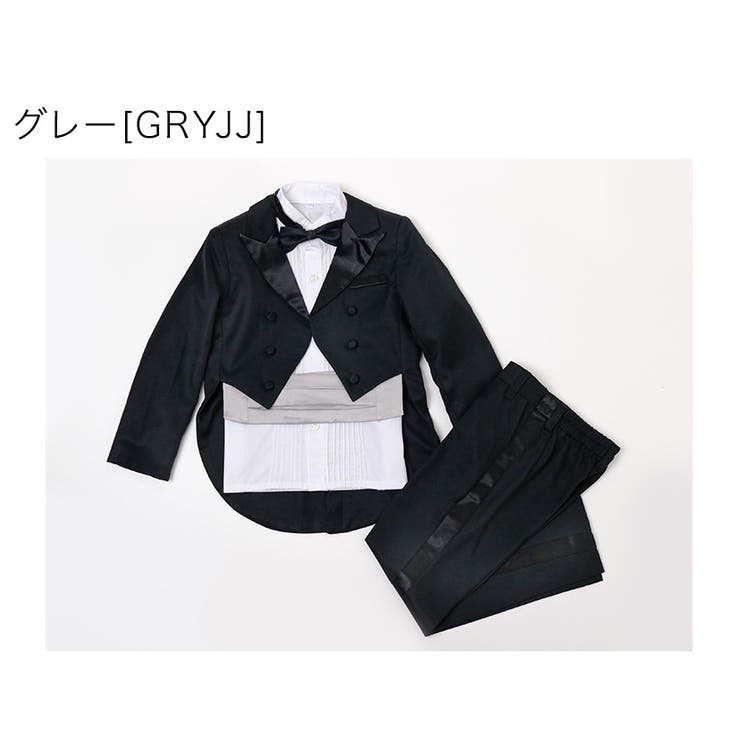 子供タキシード 子供タキシード 5点フルセット[品番