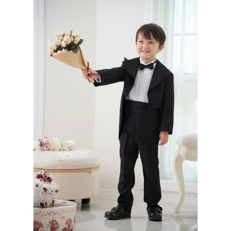 子供タキシード 子供タキシード 5点フルセット[品番：CATK0000191  