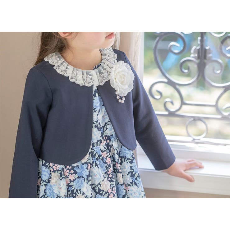 入学式 花柄ワンピース＆レース襟ボレロ セットアップ | Catherine Cottage | 詳細画像20 
