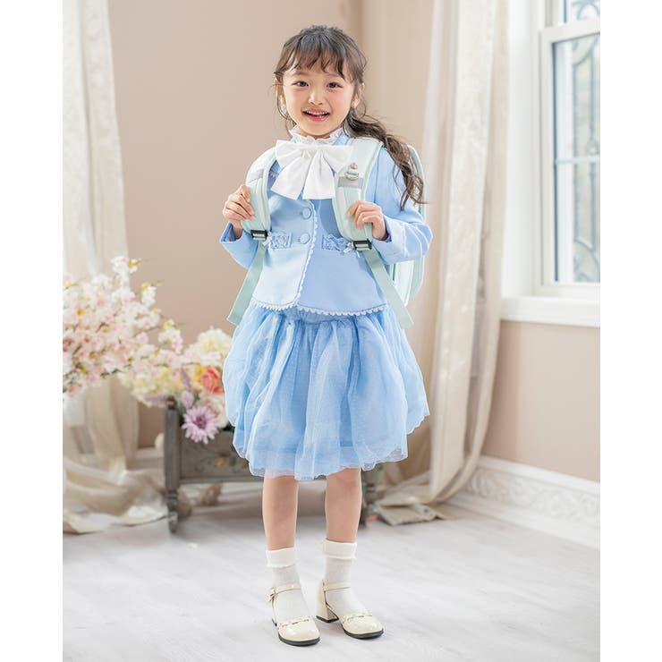 ブルー[BLU] | 入学式 女の子スーツ ガーリー | Catherine Cottage