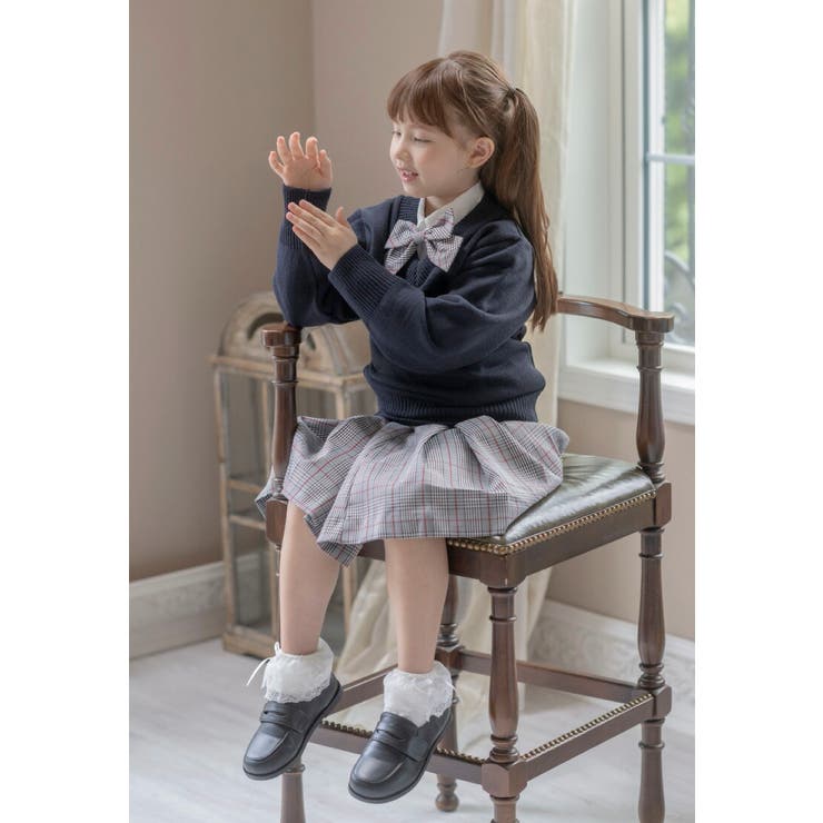 スクールカーディガン プルオーバー 紺 | Catherine Cottage | 詳細画像15 