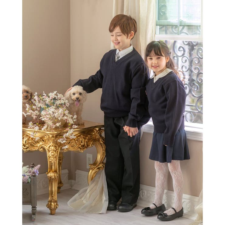 スクールカーディガン プルオーバー 紺 | Catherine Cottage | 詳細画像10 