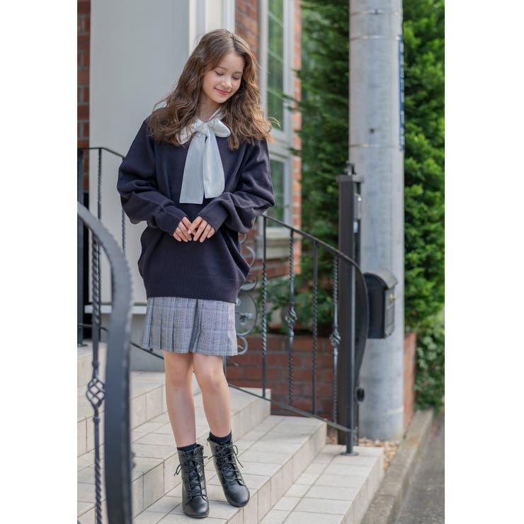 スクールカーディガン プルオーバー 紺 | Catherine Cottage | 詳細画像6 