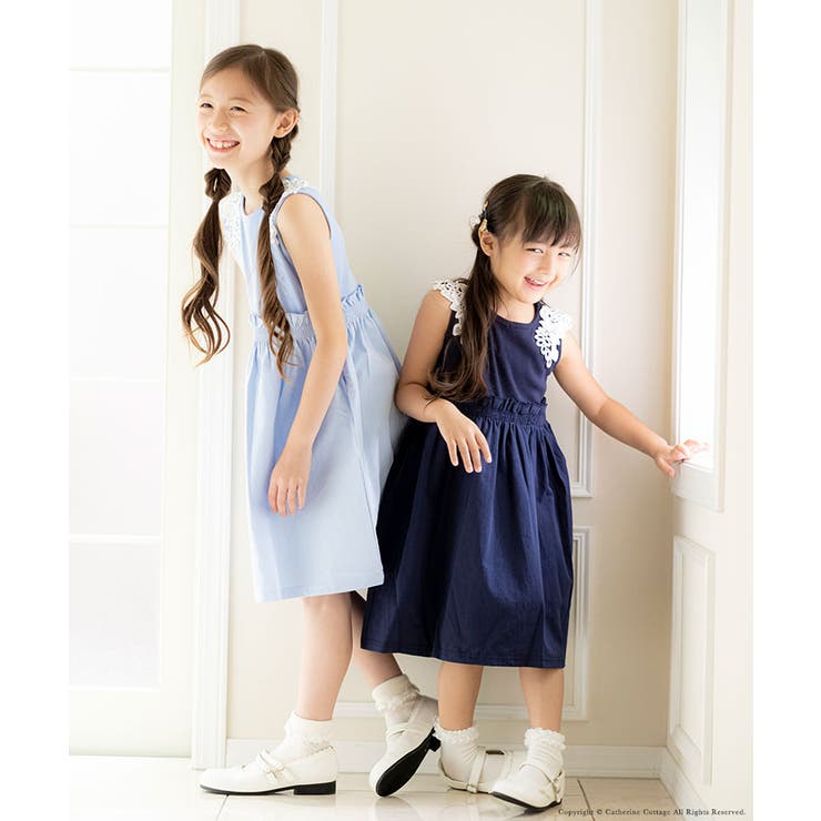 キッズワンピース おしゃれ ドッキングワンピ 品番 Catk Catherine Cottage キャサリンコテージ のキッズ ファッション通販 Shoplist ショップリスト