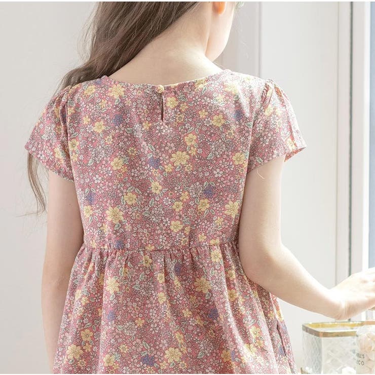 ボンポワン ワンピース リバティ 120 ボンポワン ワンピース 120