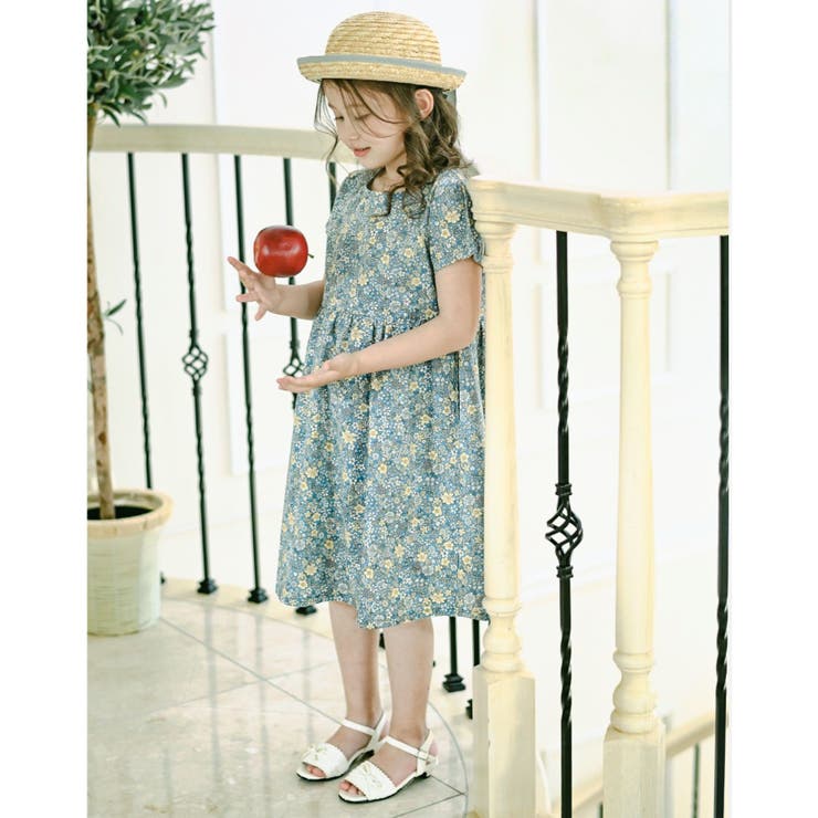 女の子 キッズ花柄半袖ワンピース子供服 おしゃれ 品番 Catk Catherine Cottage キャサリンコテージ のキッズファッション通販 Shoplist ショップリスト