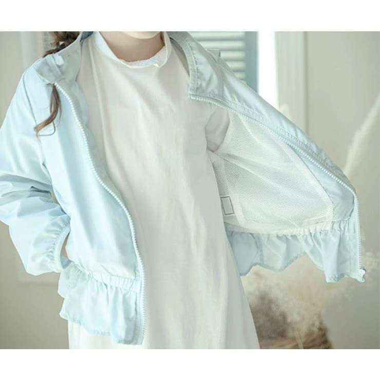 フリルとリボンのウインドブレーカー カジュアル アウター | Catherine Cottage | 詳細画像23 