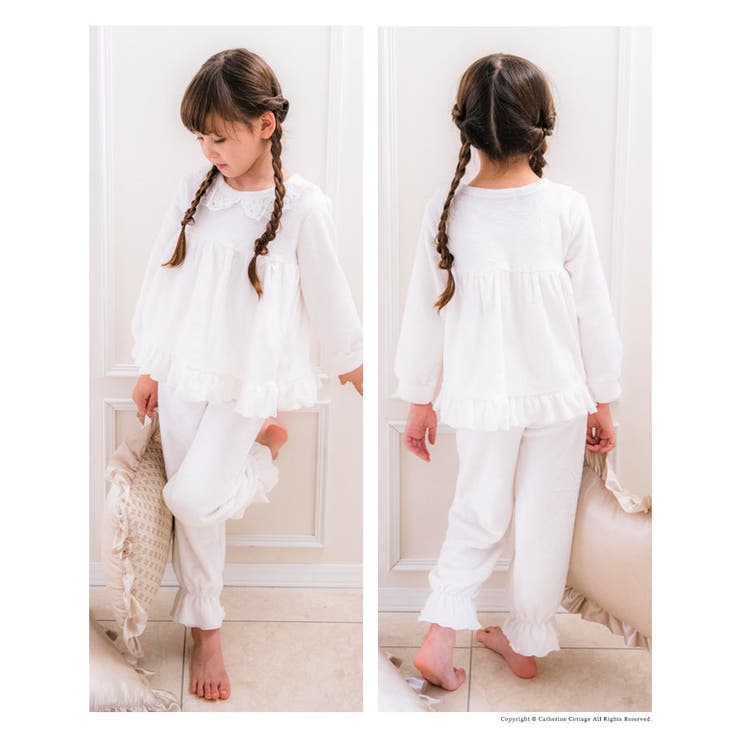 キッズパジャマ 女の子 ふわふわフリースパジャマ長袖おしゃれ 品番 Catk Catherine Cottage キャサリンコテージ のキッズファッション通販 Shoplist ショップリスト