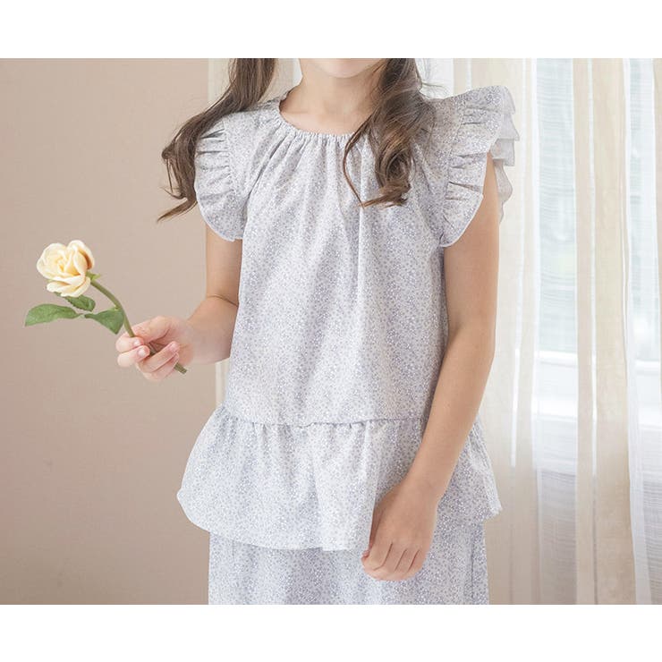 ナチュラル＆ガーリーコーデ 小花柄セットアップ 女の子 夏服 | Catherine Cottage | 詳細画像7 