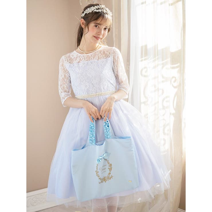 お花リボンのレッスンバッグ 絵本バッグ 図書バッグ | Catherine Cottage | 詳細画像7 