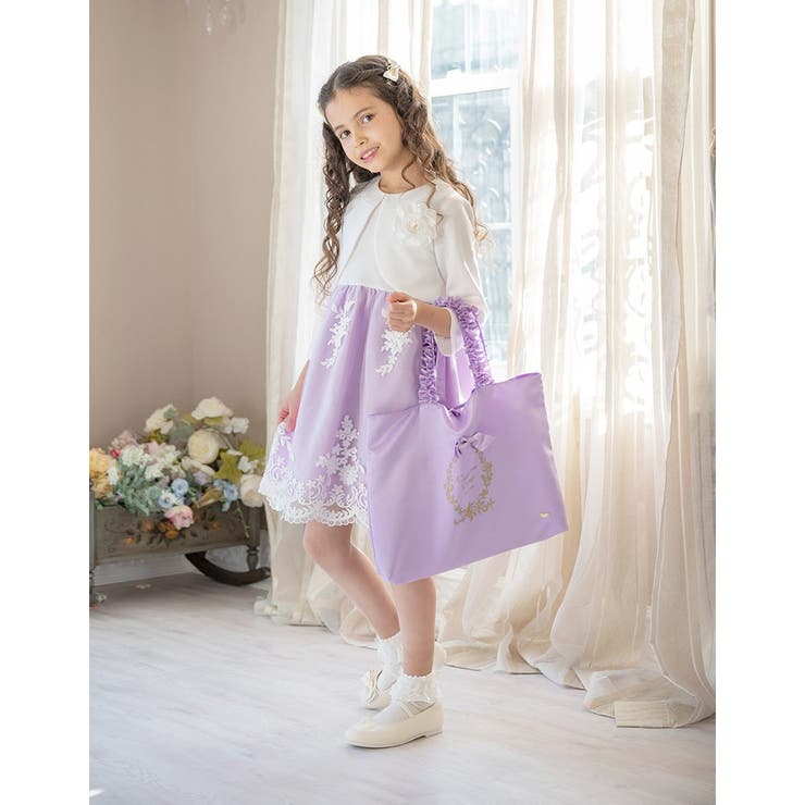 お花リボンのレッスンバッグ 絵本バッグ 図書バッグ | Catherine Cottage | 詳細画像14 