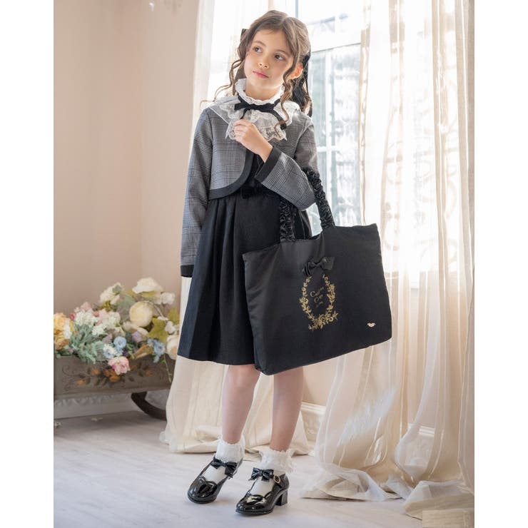 お花リボンのレッスンバッグ 絵本バッグ 図書バッグ | Catherine Cottage | 詳細画像16 