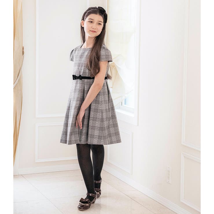 シルエットが美しいキャップスリーブのきれいめワンピース ジャンスカ 女の子 | Catherine Cottage | 詳細画像8 