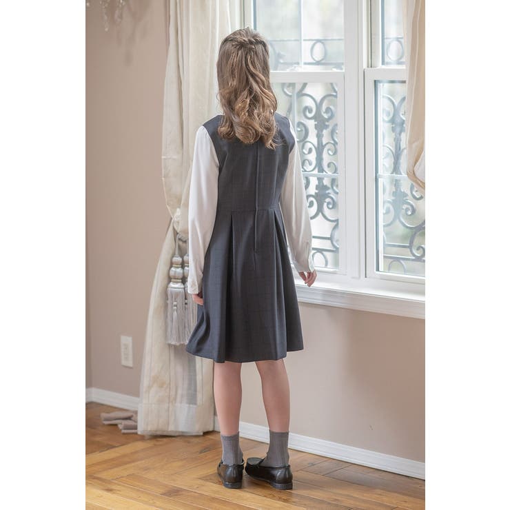 卒業式 入学式 ジャンスカ風ドッキングワンピース | Catherine Cottage | 詳細画像12 