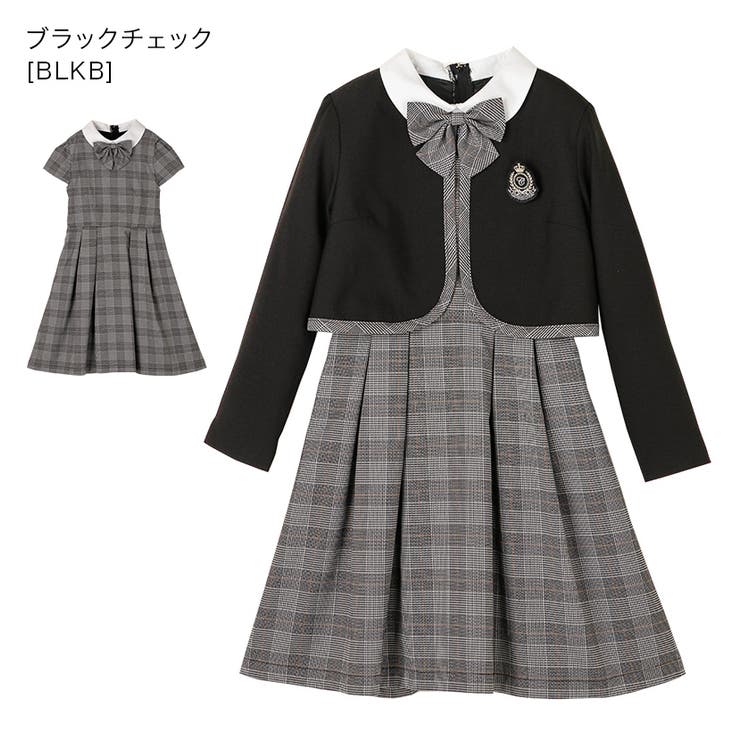 ブラックチェック[BLKB] | 卒業式スーツ 女の子 卒服 | Catherine Cottage