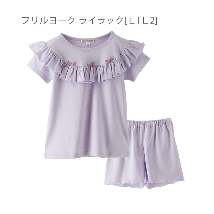 女の子 半袖パジャマ コットン100フリル 品番 Catk Catherine Cottage キャサリンコテージ のキッズファッション通販 Shoplist ショップリスト