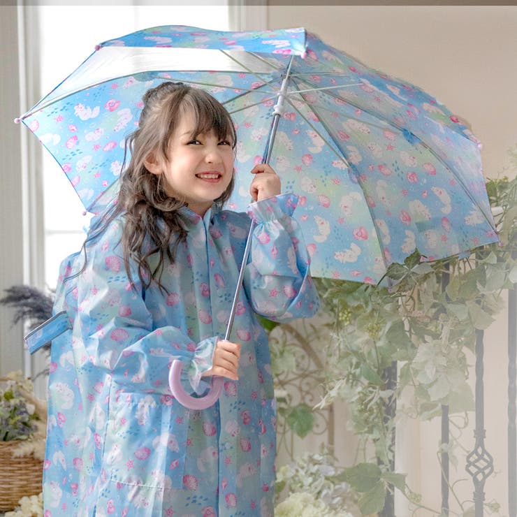 キャサリン猫柄 ファンシーキッズ傘 キャサリンコテージ[品番