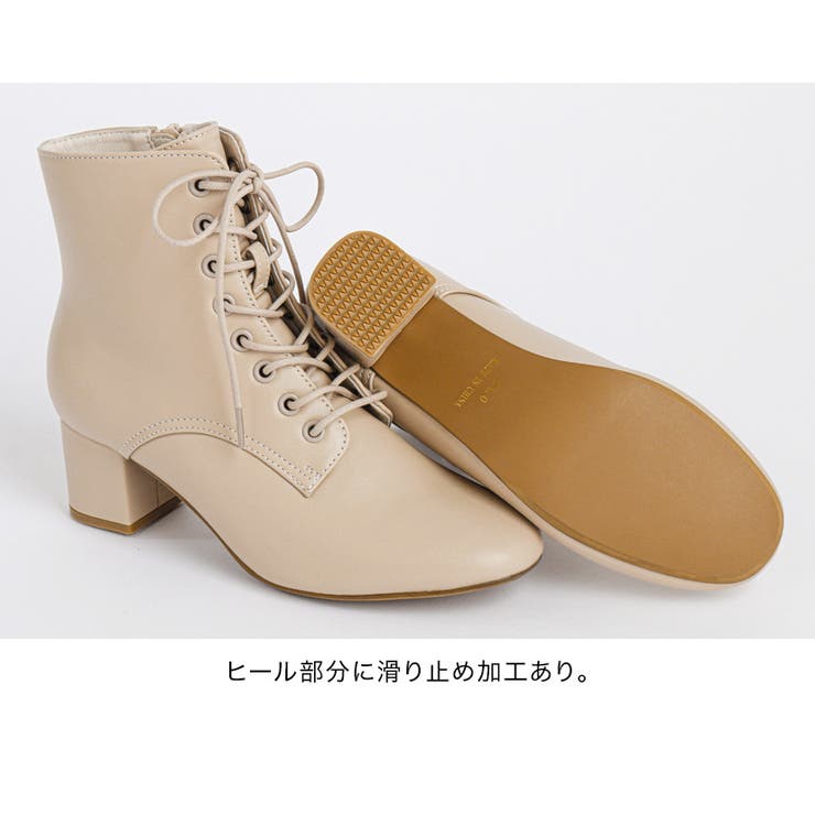 レースアップヒールブーツ 袴ブーツ 編み上げブーツ | Catherine Cottage | 詳細画像12 