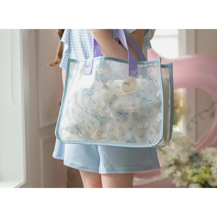 プールバッグ+キーホルダーSET プールバッグ ビニールバッグ | Catherine Cottage | 詳細画像16 