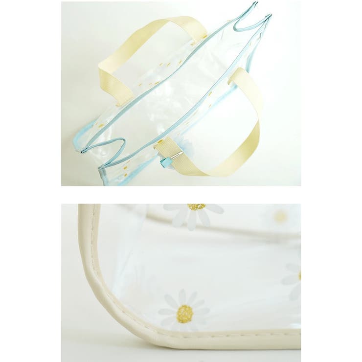 お花プリントプールバッグ お花ヘアクリップ付き ビニールバッグ | Catherine Cottage | 詳細画像24 