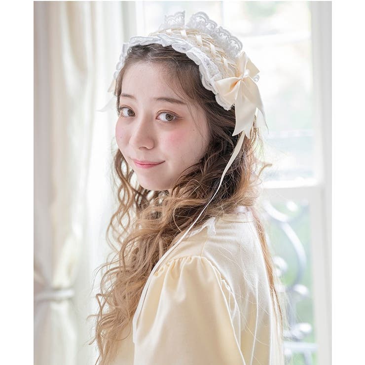 レースアップリボンヘッドドレス アクセサリー ヘアアクセサリー | Catherine Cottage | 詳細画像7 
