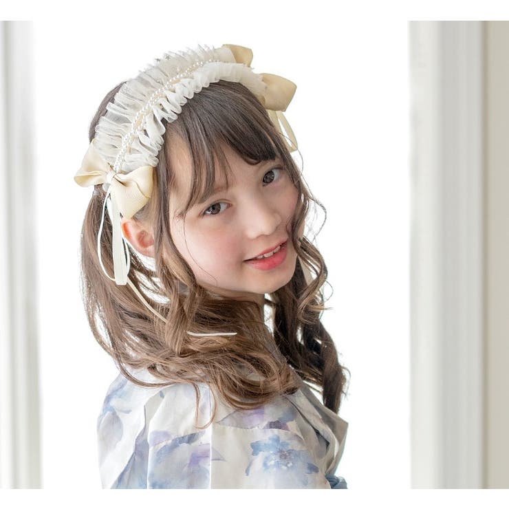 キッズフリルカチューシャ アクセサリー ヘアアクセサリー | Catherine Cottage | 詳細画像4 