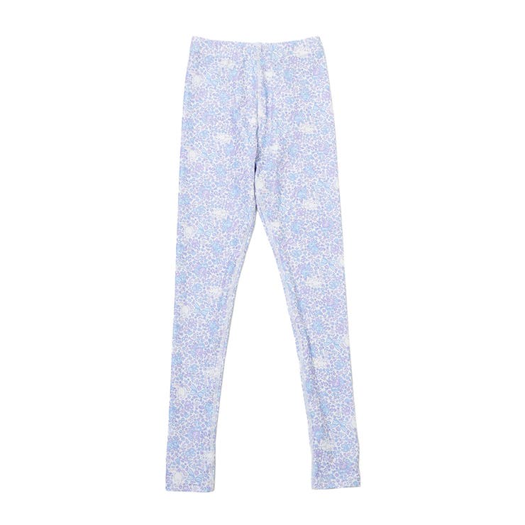 小花柄猫・ブルー[CBLUJ] | おしゃれに日焼け対策！ ラッシュトレンカ キッズ | Catherine Cottage