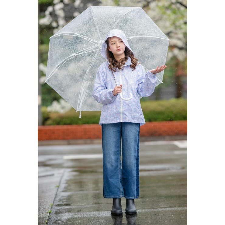 風よけ日除けにもなる！キッズレインパーカー ウインドブレーカー カジュアル | Catherine Cottage | 詳細画像7 