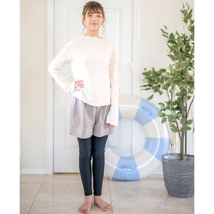 レディースリブスイムウェア4点セット 水着 セットアップ | Catherine Cottage | 詳細画像21 