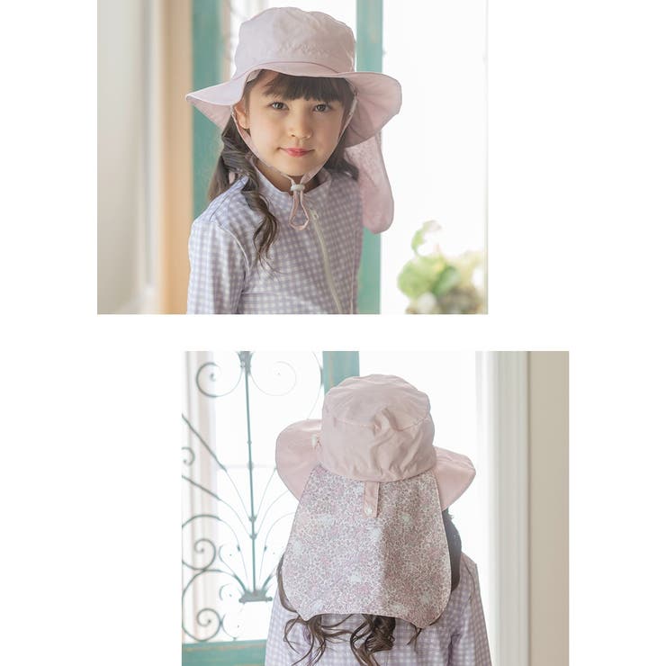 日よけ付きハット リボン UV対策 | Catherine Cottage | 詳細画像19 