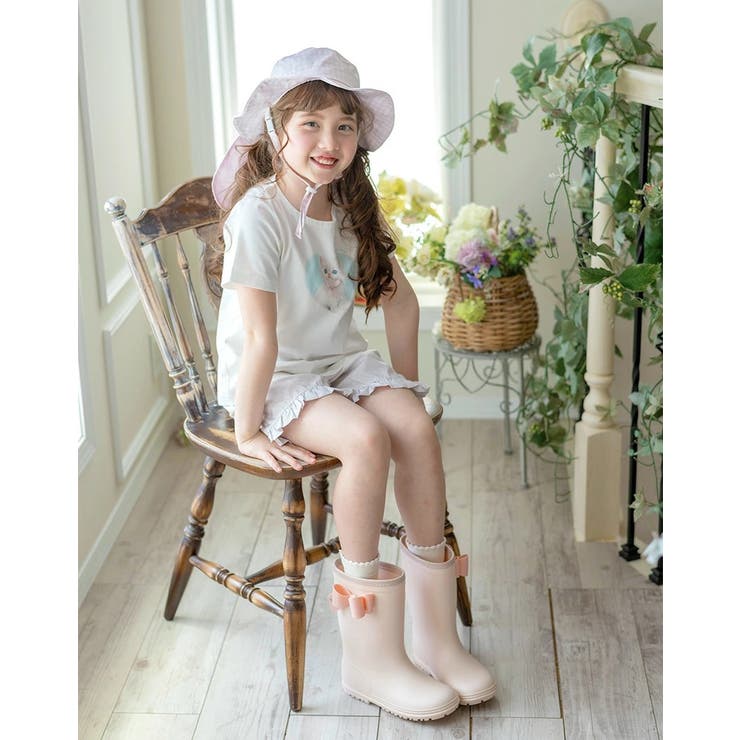 日よけ付きハット リボン UV対策 | Catherine Cottage | 詳細画像8 