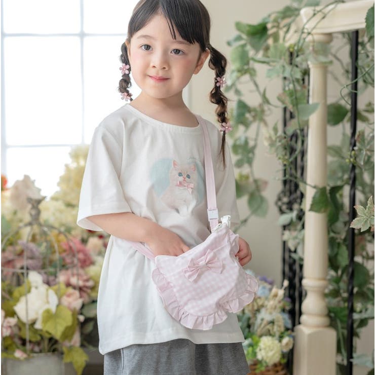 撥水加工 ファスナー付き フリルリボン移動ポケット | Catherine Cottage | 詳細画像21 