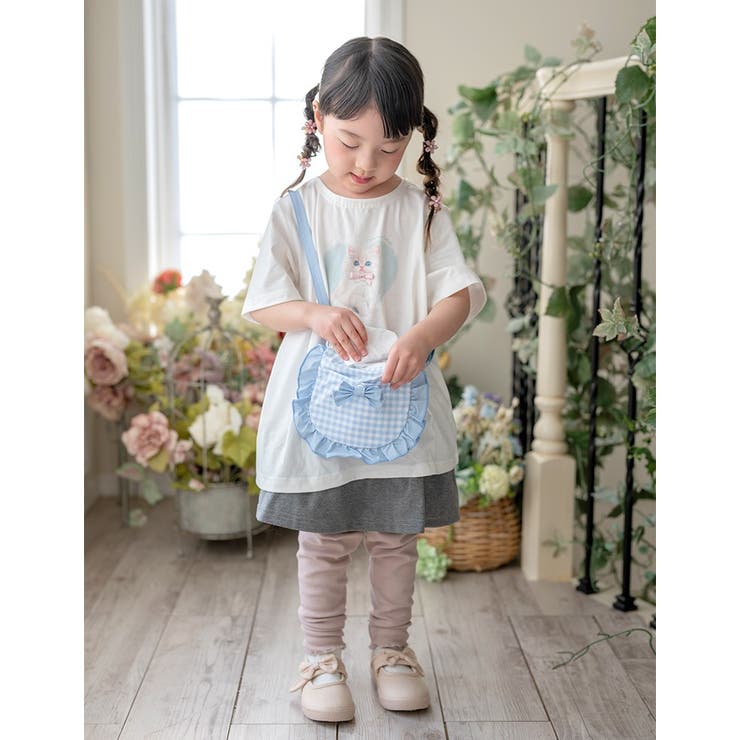 撥水加工 ファスナー付き フリルリボン移動ポケット | Catherine Cottage | 詳細画像22 