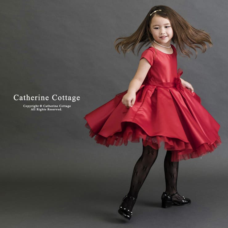 子供ドレス オーガンジーリボンのシンプルドレス 女の子 品番 Catk Catherine Cottage キャサリンコテージ のキッズファッション通販 Shoplist ショップリスト