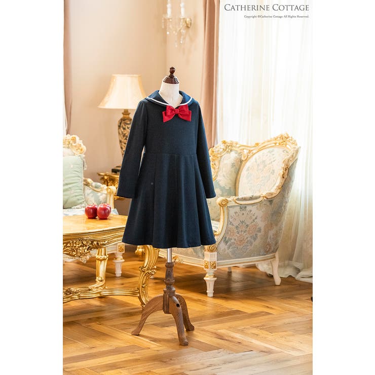入学式 ワンピース セーラー襟2way 品番 Catk Catherine Cottage キャサリンコテージ のキッズファッション通販 Shoplist ショップリスト