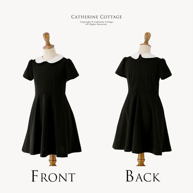 キレイめ白襟ポンチワンピース フォーマル 女の子 きちんとワンピース | Catherine Cottage | 詳細画像19 