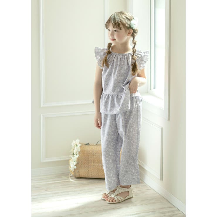 ナチュラル＆ガーリーコーデ 小花柄セットアップ 女の子 夏服 | Catherine Cottage | 詳細画像11 