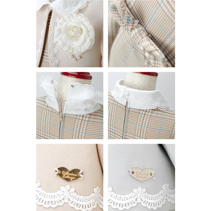 丸襟ワンピースとボレロのアンサンブル 入学式 女の子スーツ | Catherine Cottage | 詳細画像30 