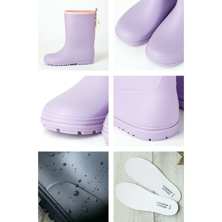 バックリボンレインブーツ 長靴 レインブーツ | Catherine Cottage | 詳細画像20 