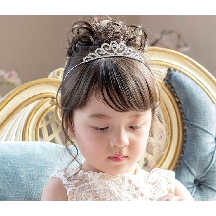 キッズプリンセスティアラ カチューシャティアラ ヘアアクセサリー