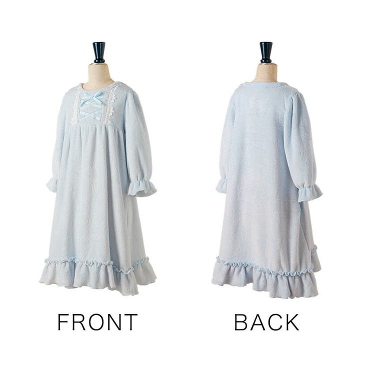 ふわふわフリースフラワーレース＆クロスリボンネグリジェ キャサリンコテージ ゆめ… | Catherine Cottage | 詳細画像22 