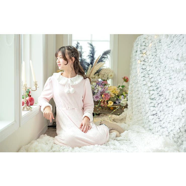 ぽんぽん付きサンタワンピース キッズ ジュニア | Catherine Cottage | 詳細画像8 