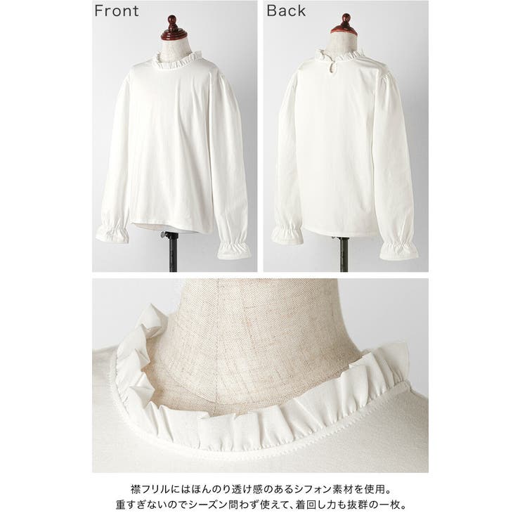 カットソーブラウス 長袖 半袖 | Catherine Cottage | 詳細画像17 