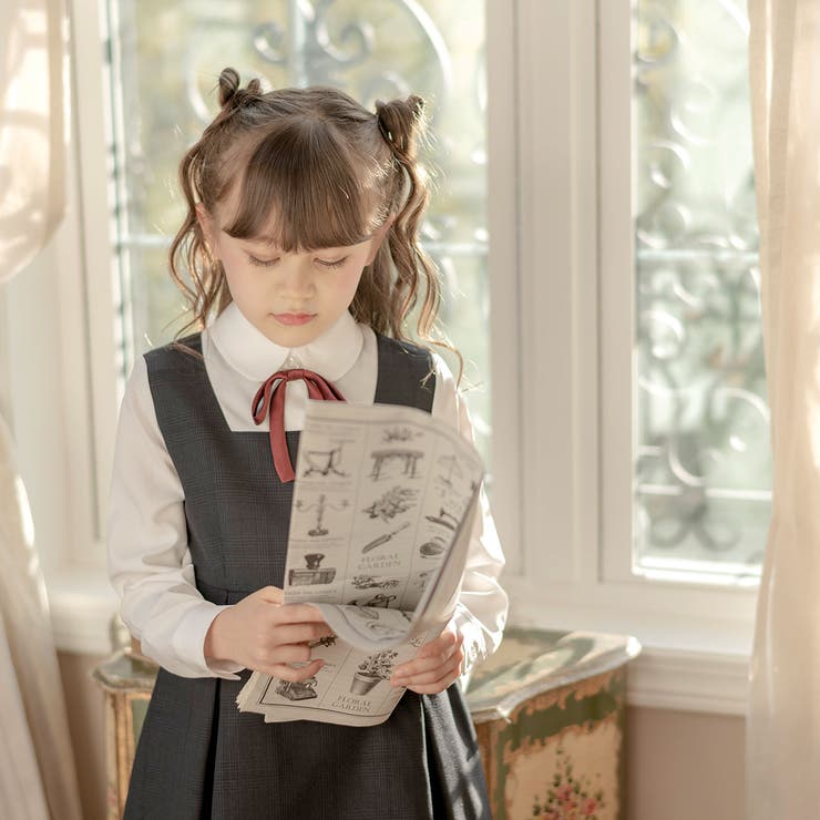 卒業式 入学式 ジャンスカ風ドッキングワンピース | Catherine Cottage | 詳細画像15 