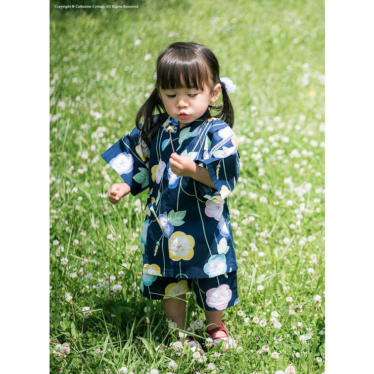 子供 甚平 女の子 品番 Catk Catherine Cottage キャサリンコテージ のキッズファッション通販 Shoplist ショップリスト
