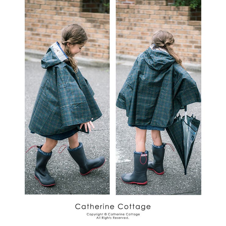 キッズ レインポンチョ 女の子 品番 Catk Catherine Cottage キャサリンコテージ のキッズファッション通販 Shoplist ショップリスト