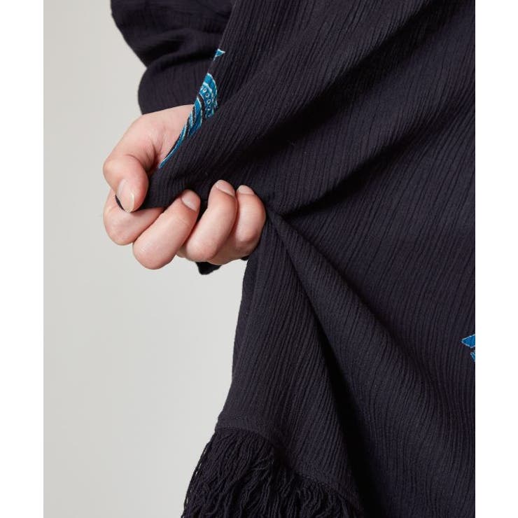 【チャイハネ】yul トライバルフラワービッグシルエットMEN'Sトップス | アミナコレクション | 詳細画像6 